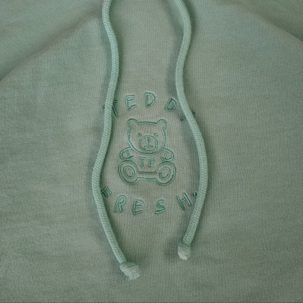 Teddy Fresh Women's Pastel Colorblock Hoodie Size Medium - Picture 3 of 9